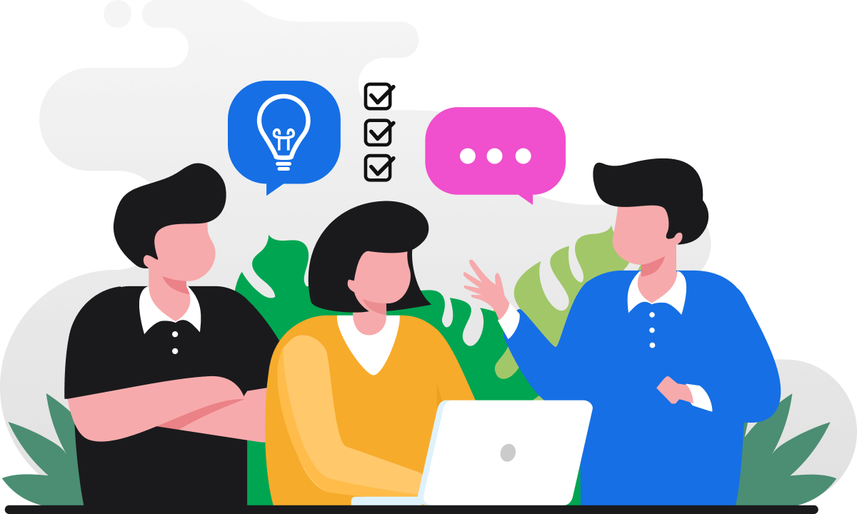 Facebook strategy illustration